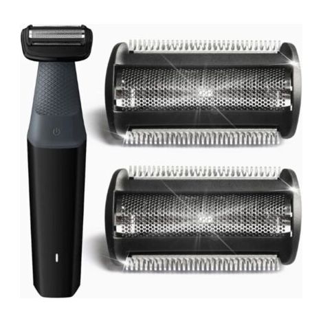 Ersatzscherköpfe kompatibel mit Philips Bodygroom Serie 7000/5000/3000 – 2er-Pack