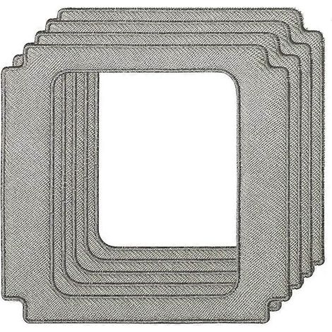Accessoires de nettoyage compatibles avec les robots laveurs de vitres Ecovacs W860, 880 et 920 (1/5)