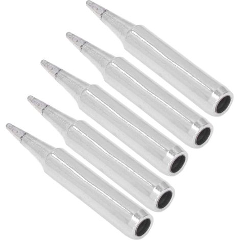 Kit de 5 pointes de fer à souder pour station de réparation BGA, kit de pointes de soudure en cuivre, matériel série 900M (type B conique). (1/5)