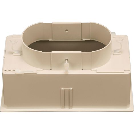 Plénum ABS piquage arrière téléscopique 600x150 - AXELAIR - PGPA6015