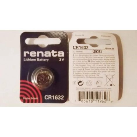 Batterie Renata CR1632 kompakt zuverlässig langlebig Elektronik