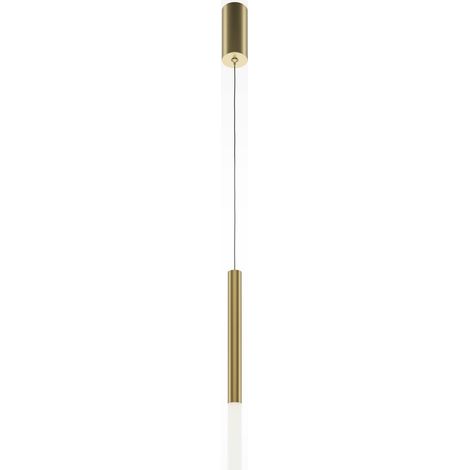 Suspension tube LED 6W moderne or/blanc Maytoni Pro Shade (1/2)