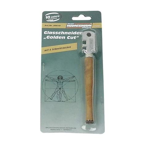 Brüder Mannesmann M60010 Taglierina per vetro 1 pz.