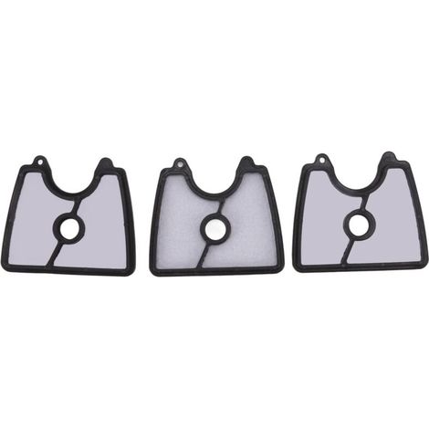 Juego de 3 filtros de aire para soplador de hojas, herramientas de jardinería, accesorios de repuesto para filtro de aire para soplador de hojas 125B BX BVX B2126 545112101 (1/5)