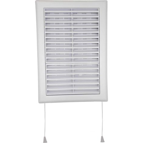 Lot de 1 Grille intérieur avec moustiquaire et tirette 140x210 mm (1/5)
