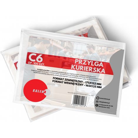 Rebajas KALENA C6, preenvasadas, tamaño 175x132 mm, para hojas A6, envasadas en paquetes de 100 uds. (1/5)