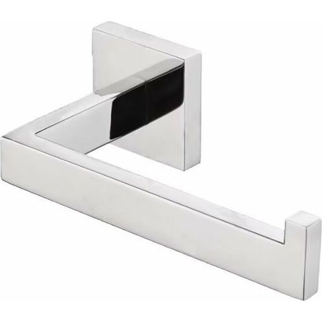 Porta carta igienica lucidato, porta rotolo carta igienica in acciaio inox per bagno e cucina (quadrato) spazzolato 145x86x49mm (1/5)