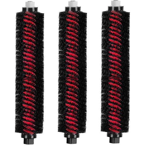 Lot de 3 brosses de nettoyage haute vitesse pour aspirateur robot Roborock S8 Pro Ultra/S8/S8+/S8 Plus - Brosse autonettoyante de rechange (1/5)