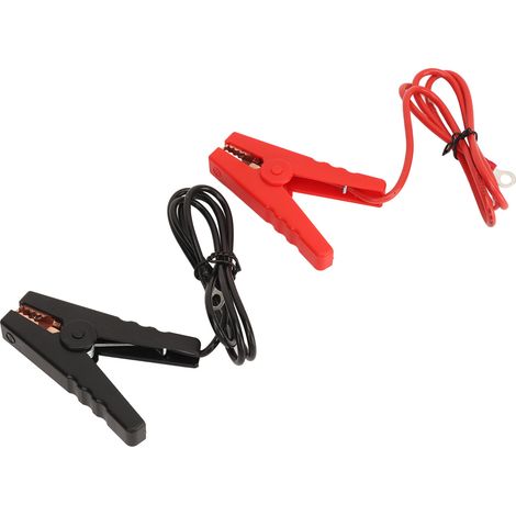 Câble de batterie avec cosse à œillet et clip, fil à âme en cuivre gainé ABS, rallonge pour onduleur (1/5)