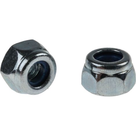 Ecrou frein RS PRO M3, en Acier Insert nylon ( Prix pour Sachet de 100 )