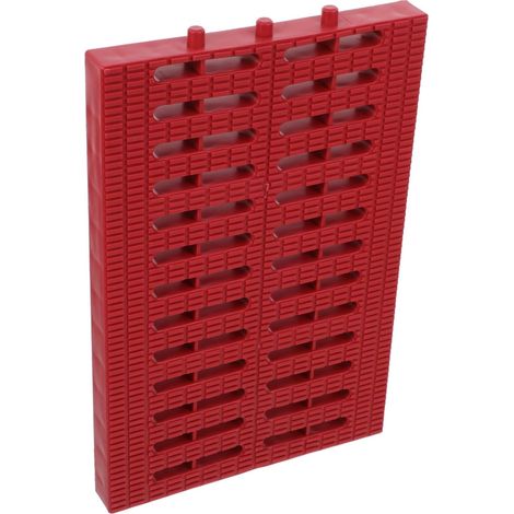 Grille d évacuation en plastique certifiée 20 x 30 x 2 5 cm (1/5)