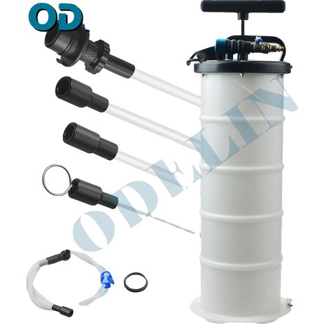 Pompe extractrice de fluide huileux pneumatique/manuelle, modes doubles, design compact, Manuel Pneumatique (1/2)