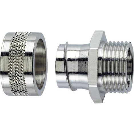 LAPP 55502031 SILVYN® LGF-2-M 25X1.5 Raccord de tuyau argent M25 21.10 mm droit 1 pc(s) (1/2)