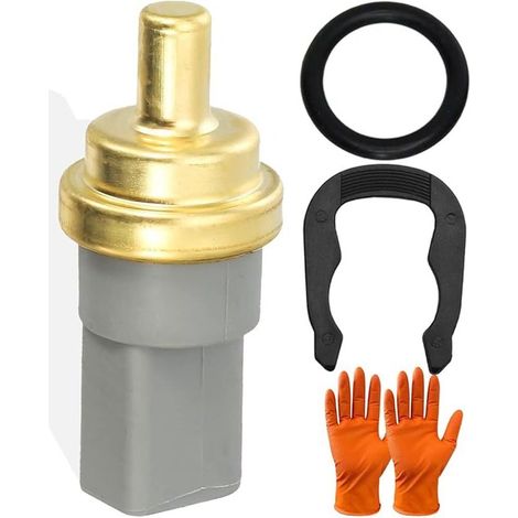 Capteur de température du Liquide de Refroidissement à Eau 2 Broches pour Skoda pour Seat pour Audi A3 A4 A5 A6 A8 Q3 Q5 Q7 TT pour VW pour Golf pour Passat A919501 158-0784 (1/5)