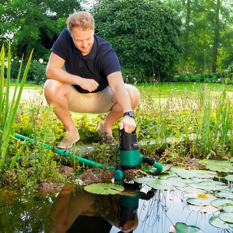 Tauchpumpe – Schmutzwasserpumpe - Wasserpumpe - 400W – 8000 l/h – Für Schmutz- und Reinwasser – Mit Schwimmer (1/5)
