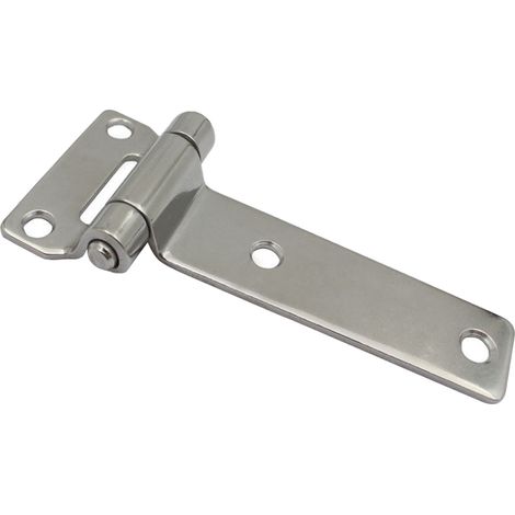 2758135mm Container Hinges, 304 Stainless Steel Stamped Hinges, Yacht & RV Hinges - 2758135 (178g) Electrolytic - Marine Hinges (1/4)