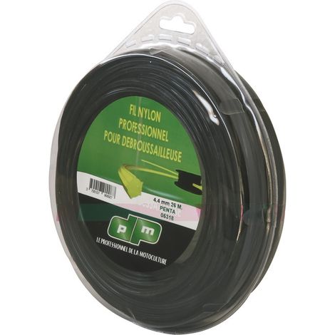 Fil de débroussailleuse étoile blister ø 4.4 mm - 26 m