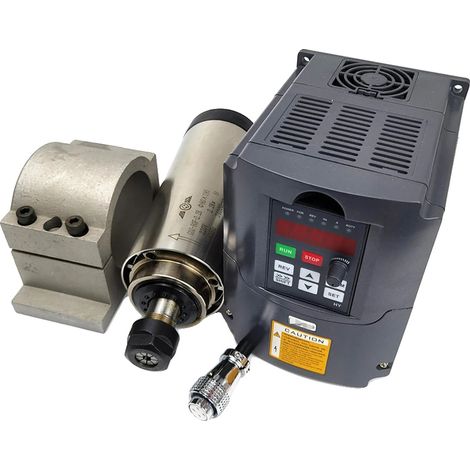 Motor de husillo, 2,2 kW de potencia, alto rendimiento, Kit 2 (1/2)