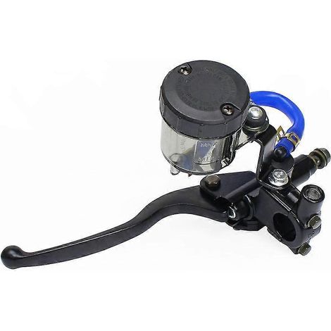 Maître-cylindre de frein et d'embrayage à piston de 12,7 mm pour moto, pompe hydraulique universelle compatible Honda, Yamaha, Kawasaki, motos de route et pit bikes - Embrayage gauche (1/5)