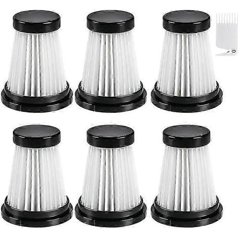 6 filtres HEPA pour aspirateur K12 / K12 Pro / K13 et aspirateur à main Genius Invictus .0/2.0 (1/5)