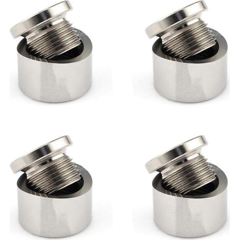 bouchons pour sonde lambda avec joint, en acier inoxydable, à souder, filetage M18x1,5, accessoires automobiles (1/5)