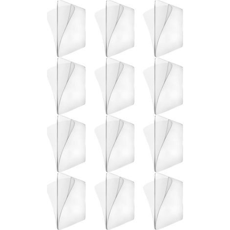 sans clous lot de 12 Ruban adhésif double face transparent