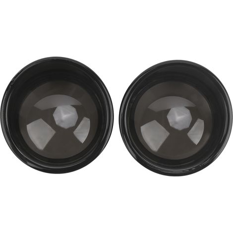 Paire de clignotants, clignotants, visière, lentille transparente translucide, accessoire pour moto (1/5)