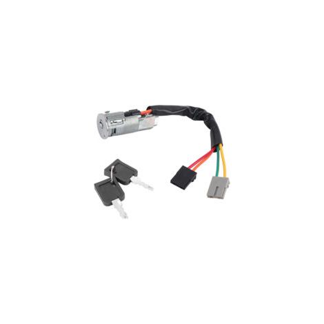 Clés de commutateur de baril de serrure d'allumage pour TRAFIC VAUXHALL VIVARO NISSAN PRIMASTAR 7701038365- Crezuo (1/4)