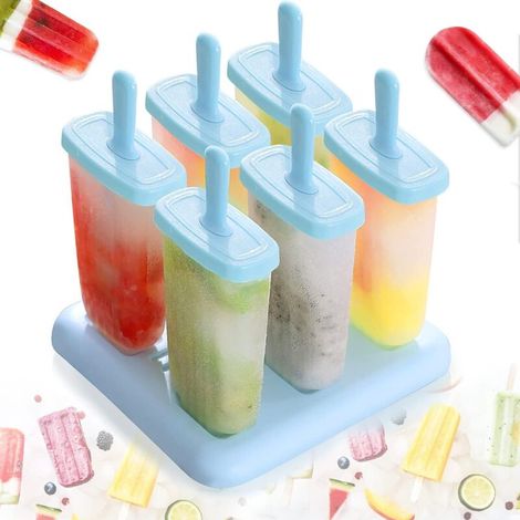 Removable glass molds for home freezing, BPA-free set with base. - AquaForge