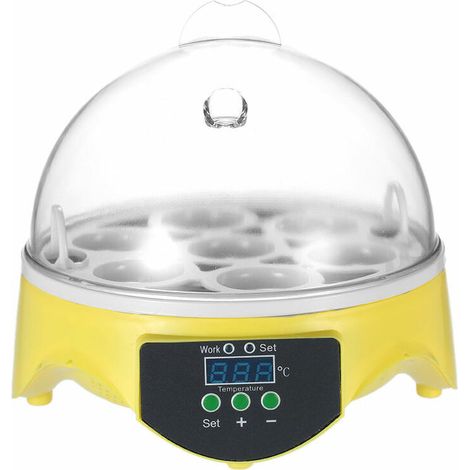 royaluxe -Incubateur Automatique Intelligent Pour Oeufs 7 Oeufs Ac220V Eu Plug (1/5)
