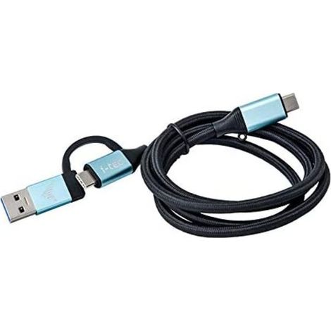 USB-C Cable to USB-C with Integrated USB 3.0 Adapter (1/3)