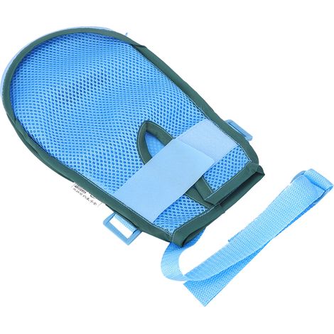 Gants de fixation pour doigts, protecteurs anti-infectieux pour patients, gaucher, respirant, main gauche, immobilisation douce, lot unique. (1/5)