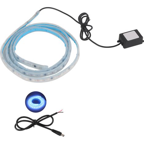 Bande LED 12V RGB 70" pour capot de voiture - Étanche, multicolore, contrôle par application (1/5)