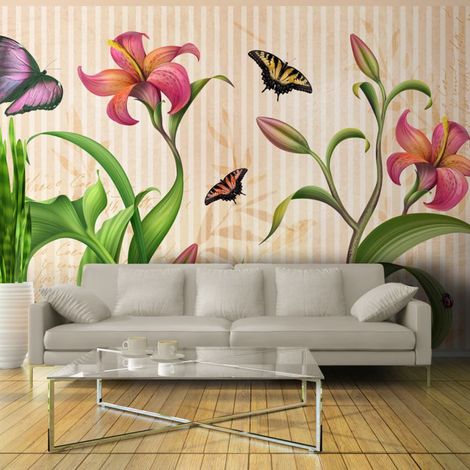 Papier Peint "Vintage Spring" 105 x 150 cm (1/2)