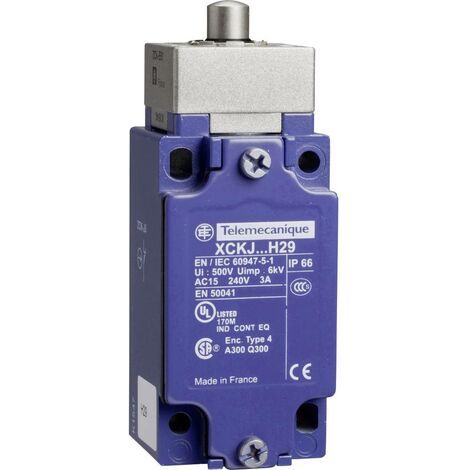 Schneider Electric XCKJ161H29 XCKJ161H29 Interrupteur de fin de course poussoir à rappel IP67 1 pc(s) (1/2)