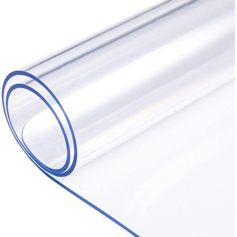 Rectangular PVC tablecloth 50x80cm – 2mm thick – Waterproof and stain-resistant – Durable table protection (1/5)