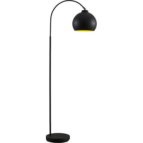 Lindby Lámpara de pie 'Minali' en Negro Metal