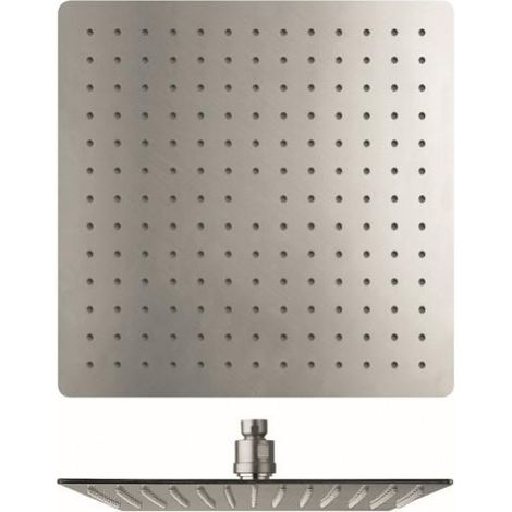 POMME DE DOUCHE SANDWICH PLUS CARRE 300 MM FINITION INOX - CRISTINA ONDYNA SC30028 (1/2)