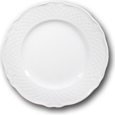 MALAGA PIATTO FRUTTA 21CM BIANCO