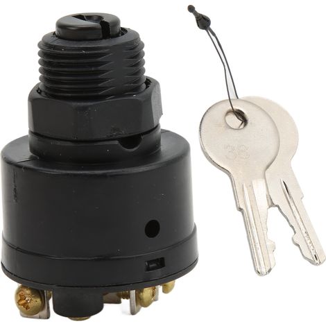 Interrupteur de contact pour moteurs hors-bord - 3 positions, avec capot étanche (1/5)