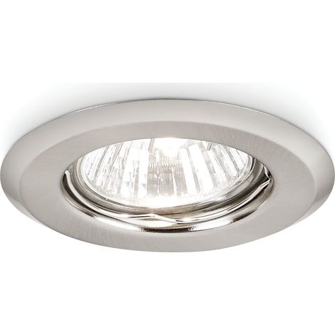 Philips Lighting Einzelner fester Einbaustrahler ohne Leuchtmittel, Grau, 9 x 9 x 10 cm (1/3)