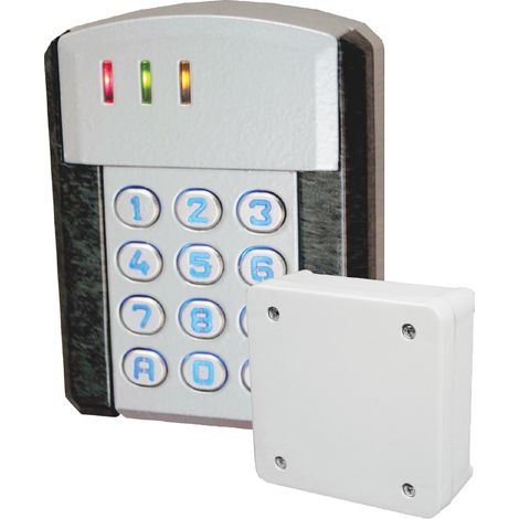 clavier à code - spécial location - anti vandale - métallique - acie sun-aploc
