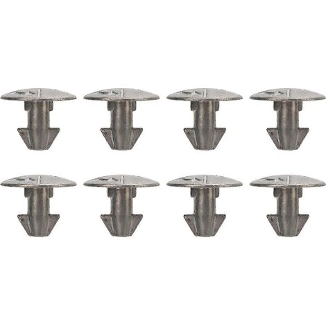 Lot de 8 goupilles de fixation de cache-moteur de radiateur 90674 TY2 A01, boulon inférieur de protection anti-éclaboussures pour Honda Civic CR-V Accord (1/5)