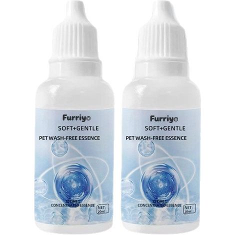 Furriyo Haustierspülung Reiniger, Spülessenz für Katzen und Hunde, desodorierender und dufterhaltender Conditioner (1/5)