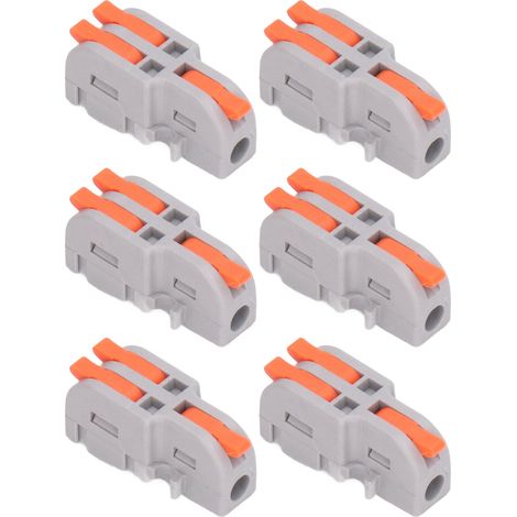 30 connecteurs de conducteur de fil en nylon et cuivre, borniers à épissure rapide, bloc répartiteur DF-12 (1/5)