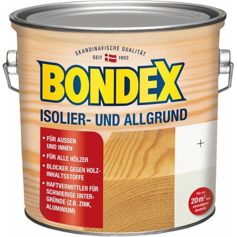 Bondex Isolier- und Allgrund Weiß 2,50 l - 330050