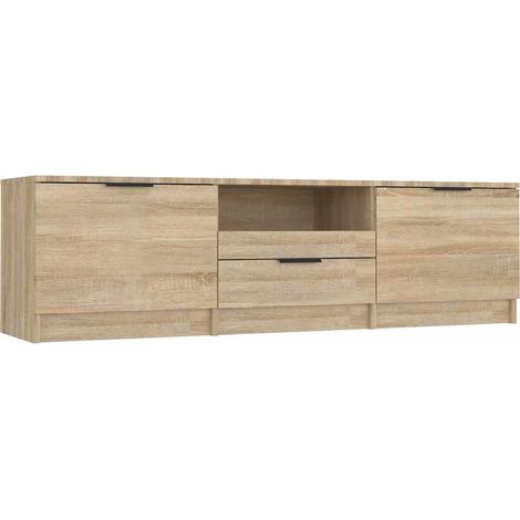 Maison Exclusive - TV-Schrank Sonoma-Eiche 140 x 35 x 40 cm Holzw (1/5)