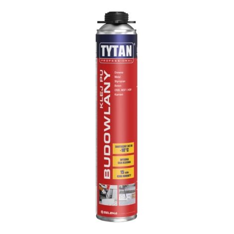 Baukleber Tytan 720ml Pistolenformat offene Zeit 5 min
