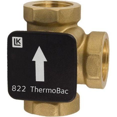 Clapet antithermosiphon 3 voies THERMOBAC 1" FFF laiton pour combustible solide complément THERMOVAR - THERMADOR CTB26