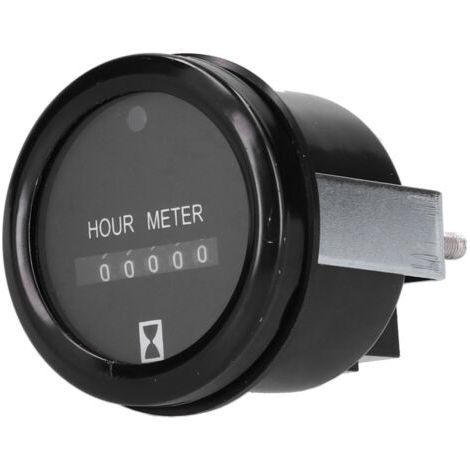 Compteur horaire à Quartz AC/DC 12-36V, minuterie mécanique professionnelle étanche avec voyant lumineux (1/4)
